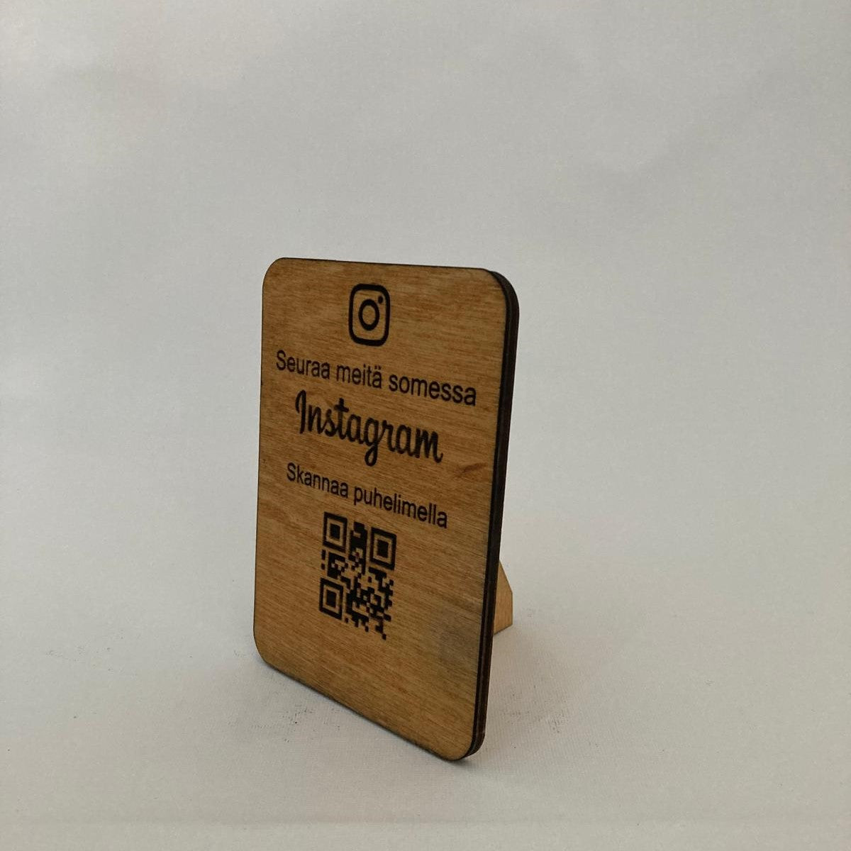 Instagram QR-koodikyltti